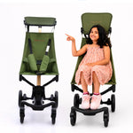Green - Angels & Mice, Travel Cruiser Stroller – Green & Gold