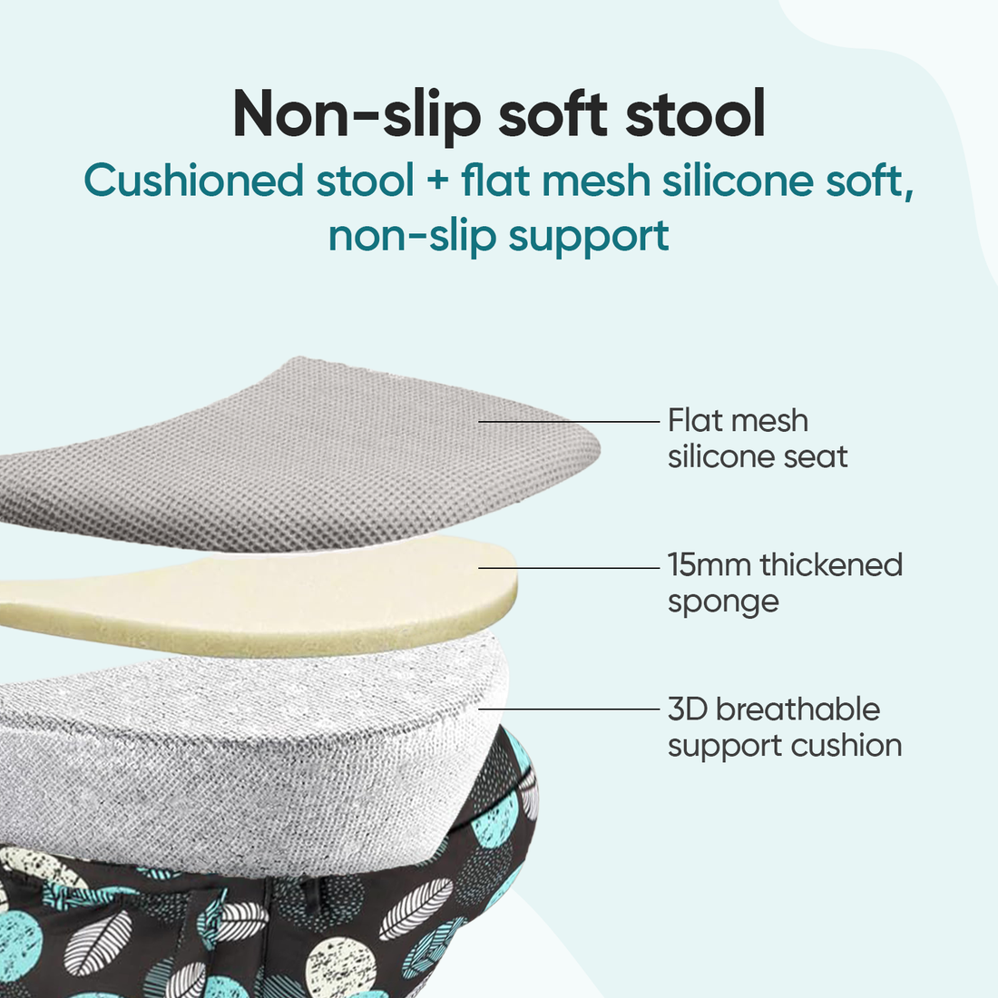 Angels & Mice Cuddle 4-in-1 Hip Seat Baby Carrier, Black & Blue