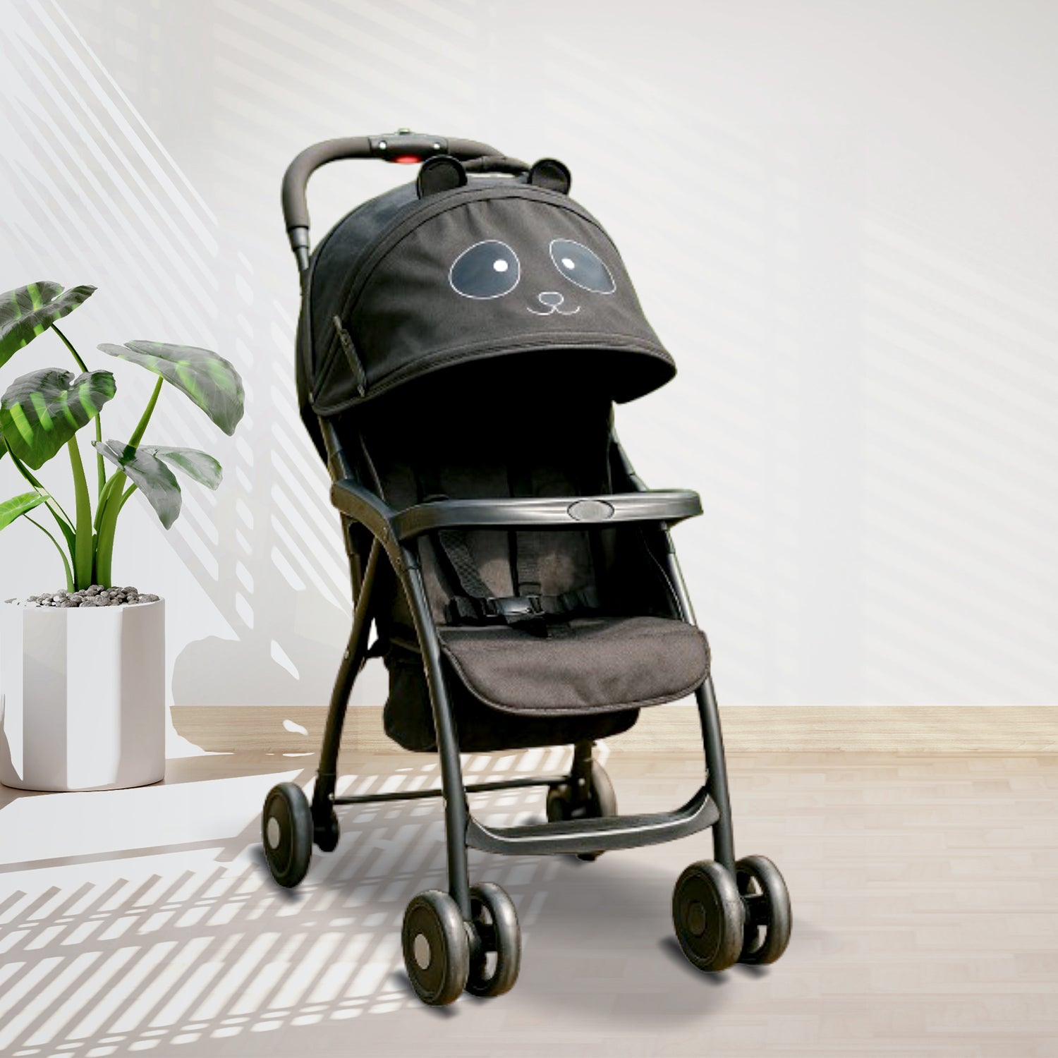 Panda Baby Stroller Black Edition - Angels & Mice