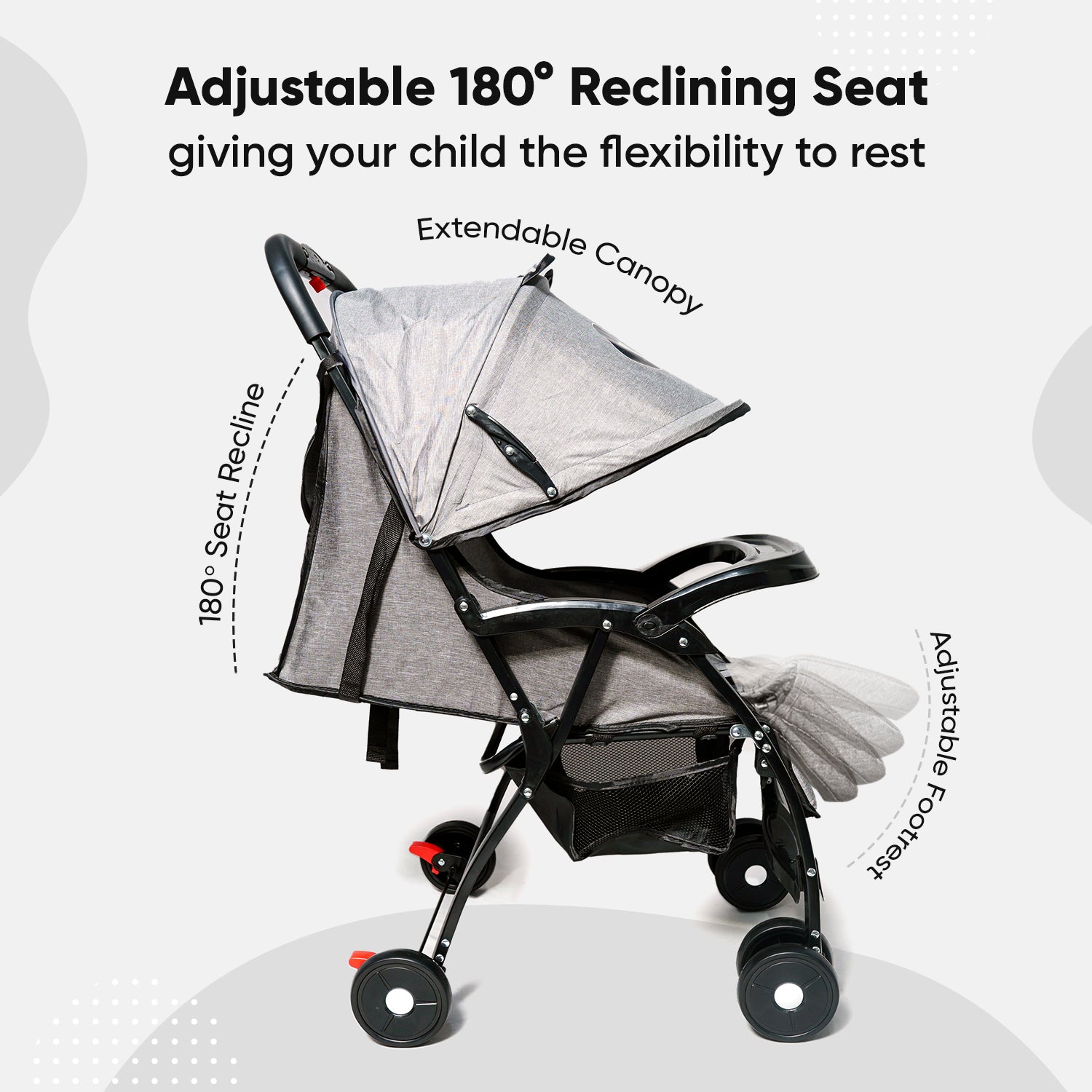 Stroller Reversible - Angels & Mice