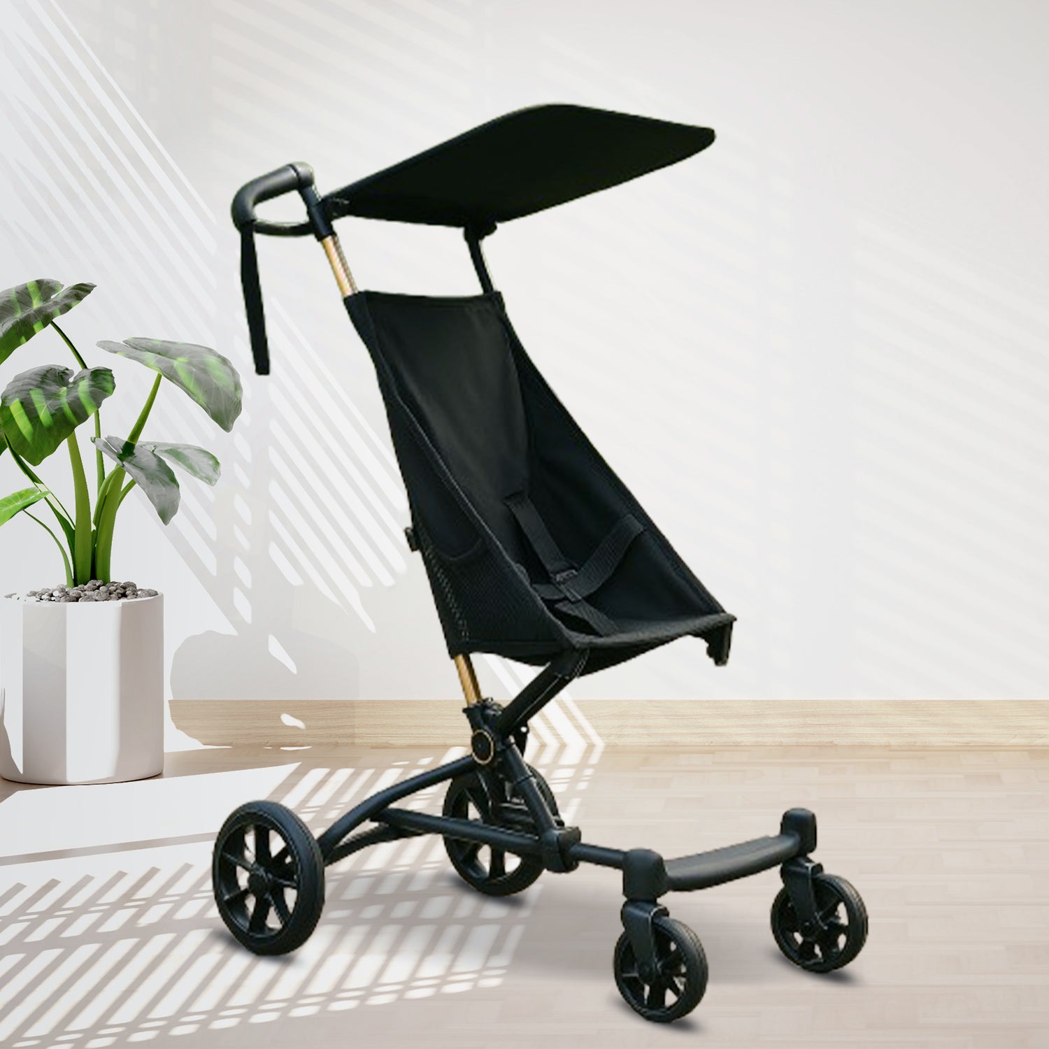 Travel Cruiser Classic Black Stroller - Angels & Mice