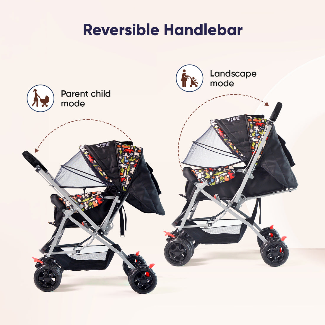 Wonder Cruise Jungle Joy Pram Stroller