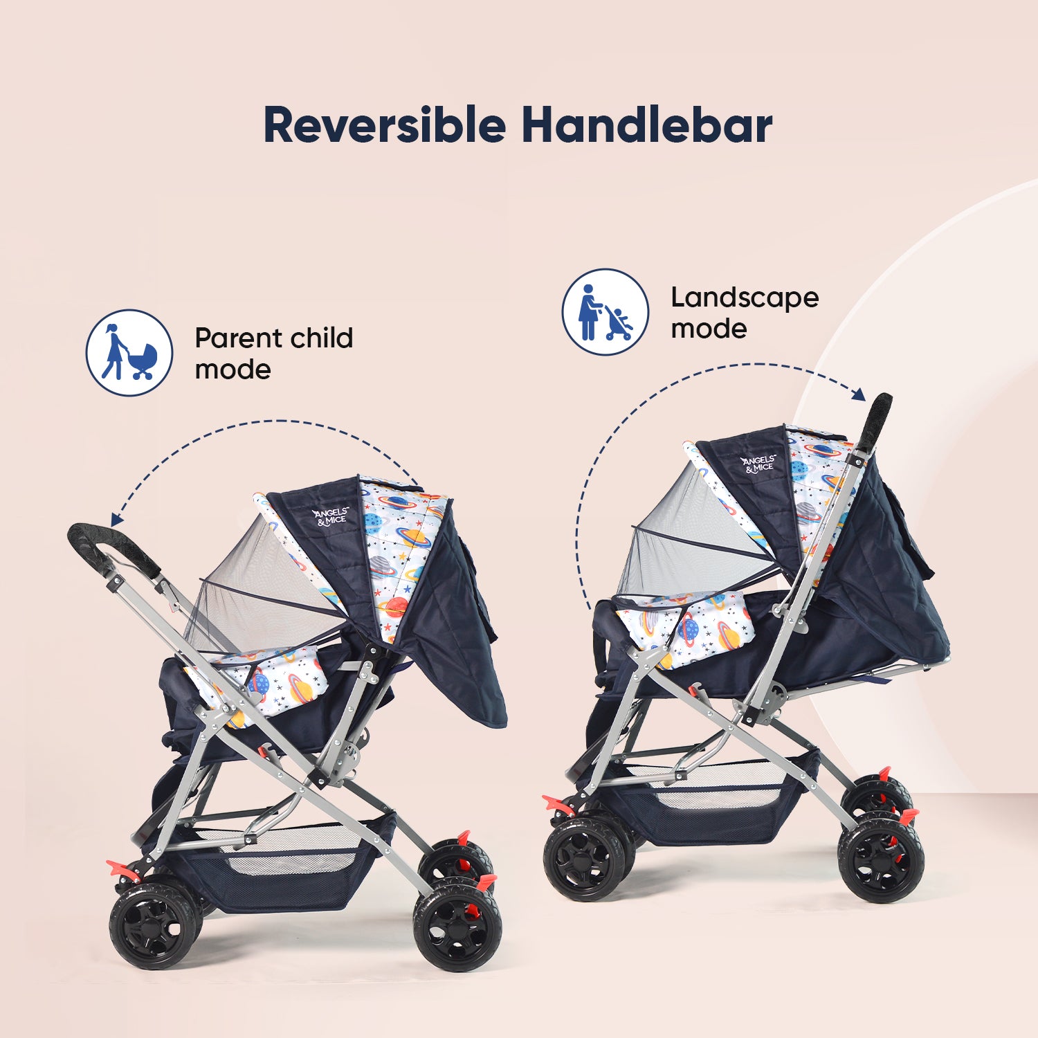 Wonder Cruise Cosmic Explorer Pram Stroller