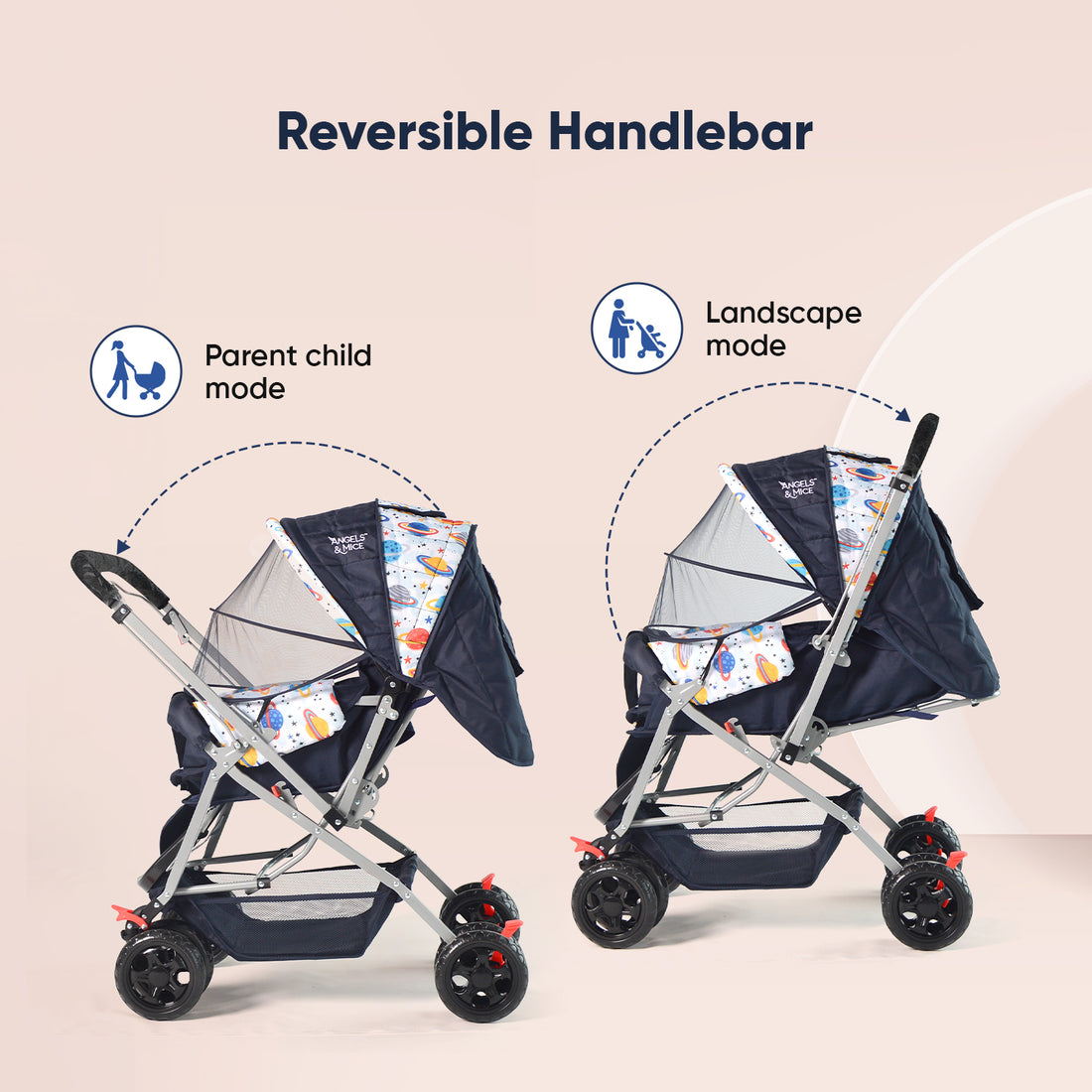 Wonder Cruise Cosmic Explorer Pram Stroller